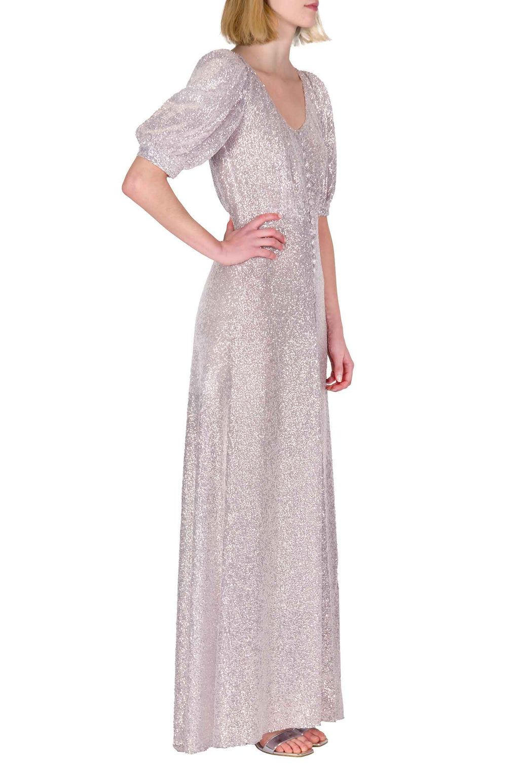 Bottoncino Sequin Dress