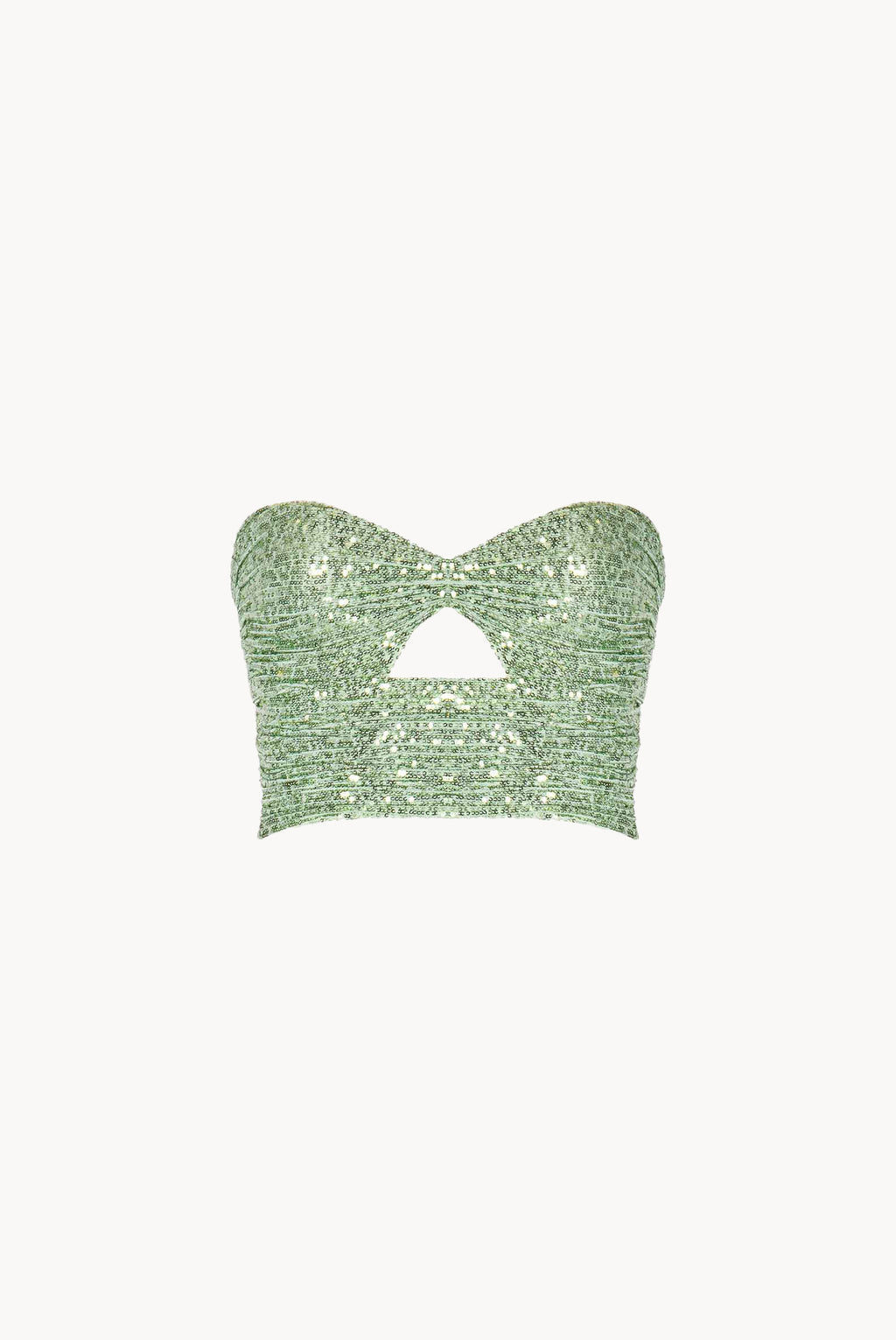 Sage Green Sequin Top