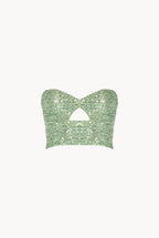 Sage Green Sequin Top