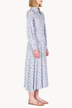 Striped Roses Chemisier Dress
