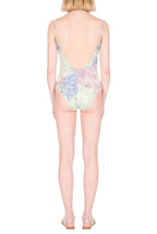 Costume Intero a Fiori Astratti