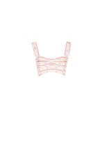 Reggiseno in Cotone Stampato a Gilly Flowers