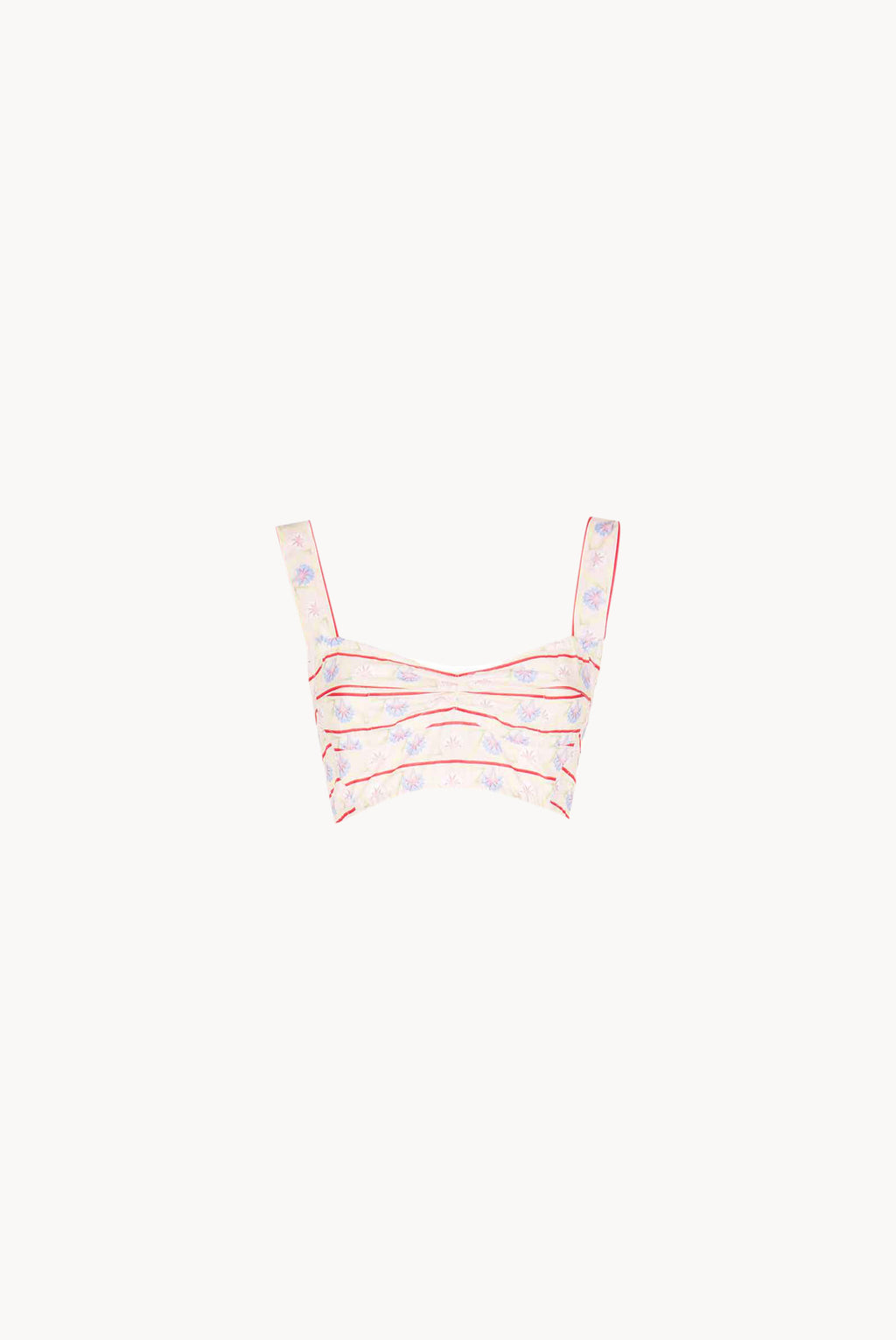 Reggiseno in Cotone Stampato a Gilly Flowers