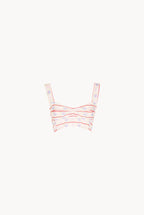 Reggiseno in Cotone Stampato a Gilly Flowers