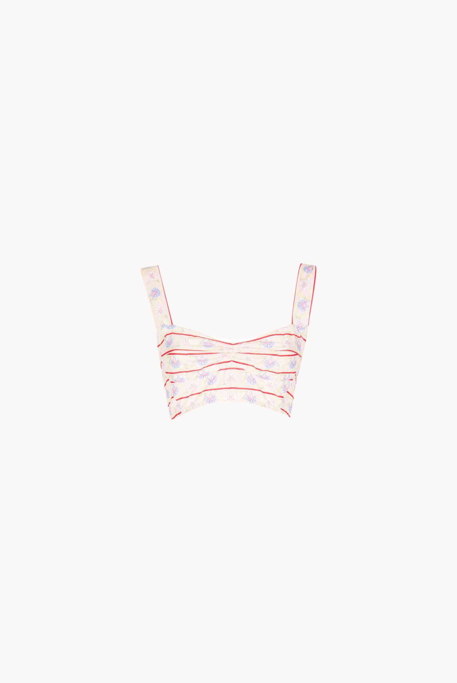 Reggiseno in Cotone Stampato a Gilly Flowers