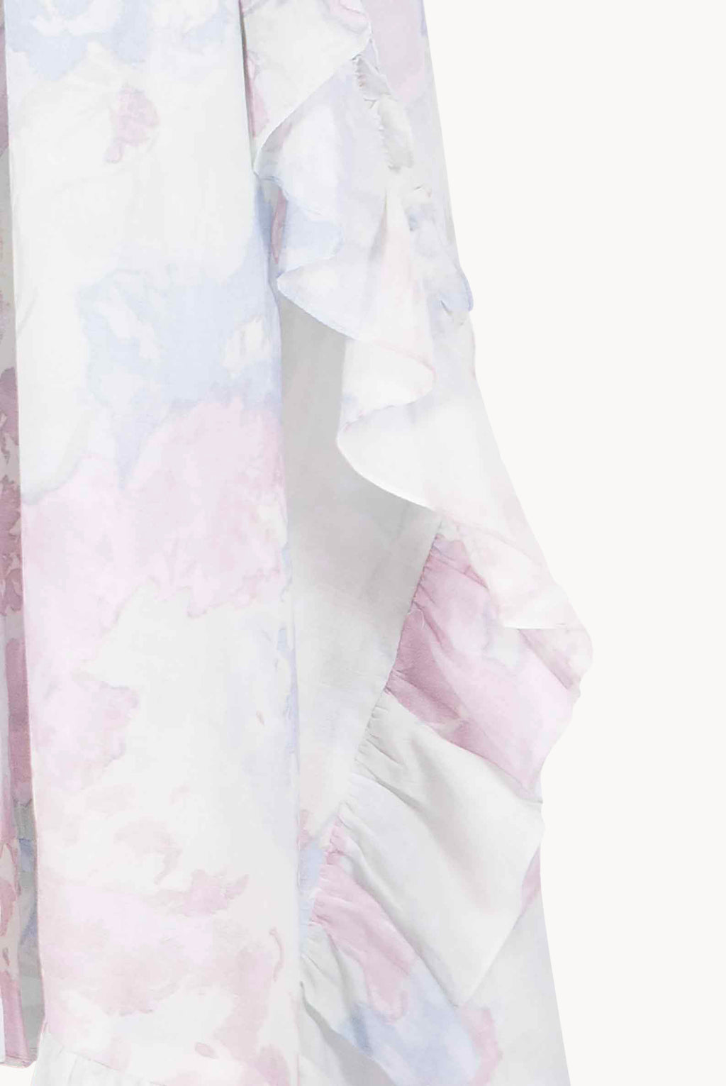 Cotton Kaftan in Abstract Flowers