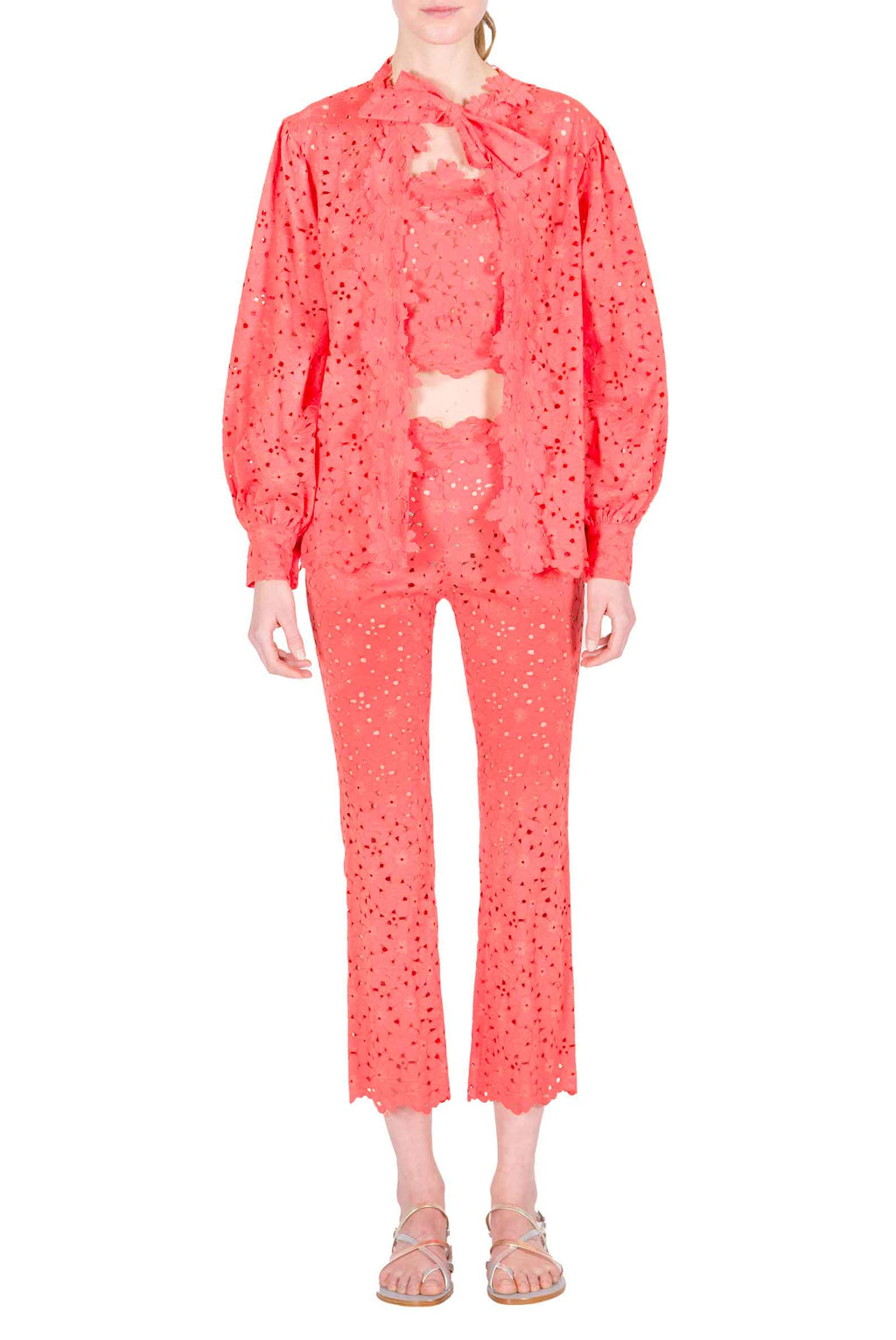 Camicia in Pizzo Floreale