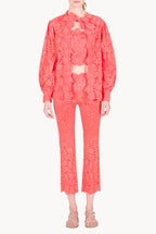 Camicia in Pizzo Floreale