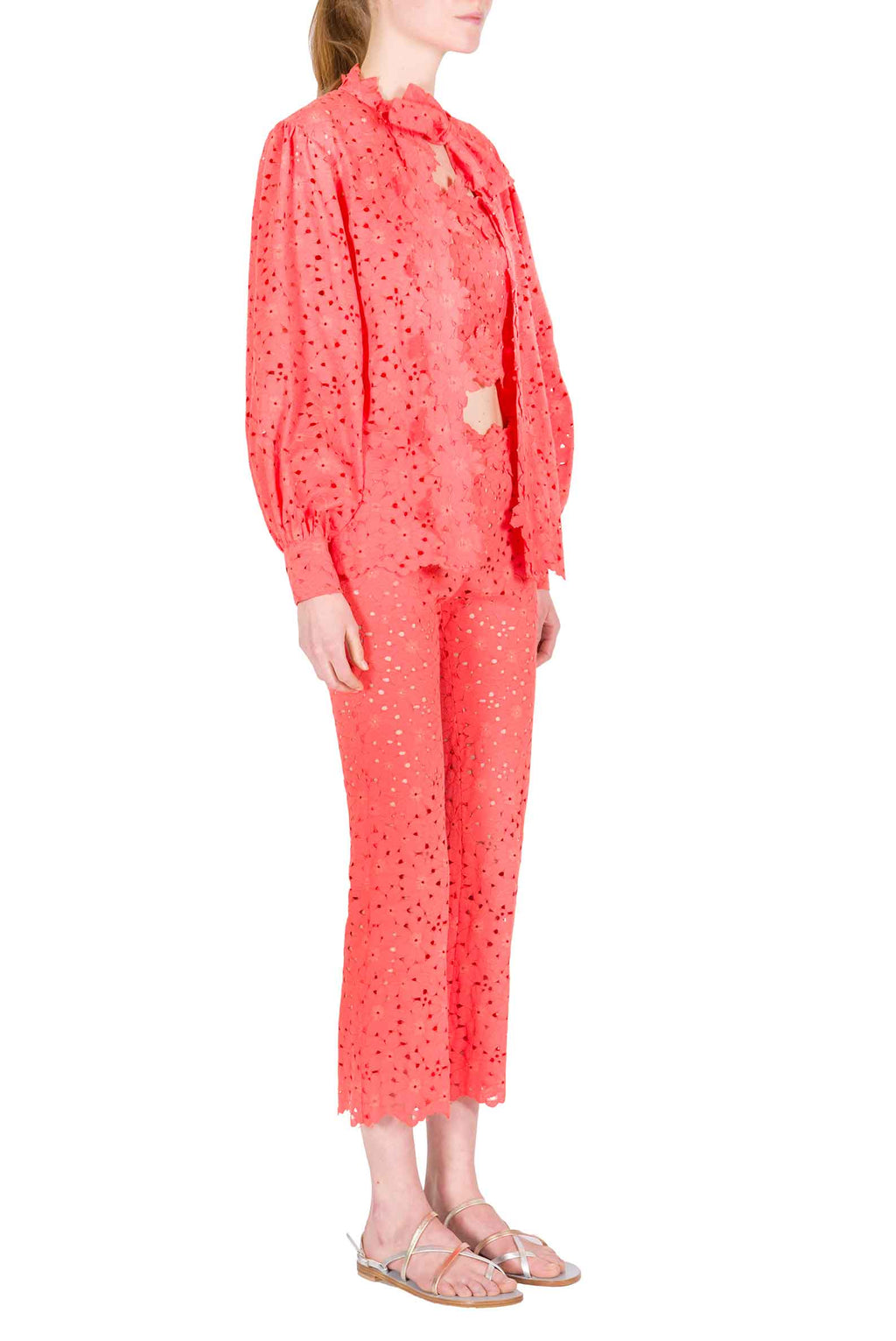 Camicia in Pizzo Floreale