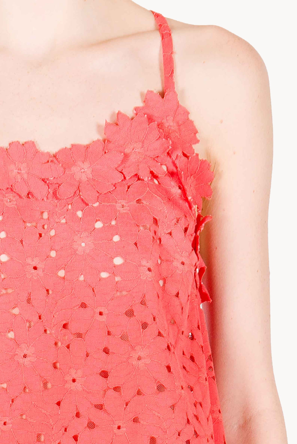 Floral Lace Mini Dress