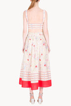 Reggiseno in Cotone Stampato a Gilly Flowers