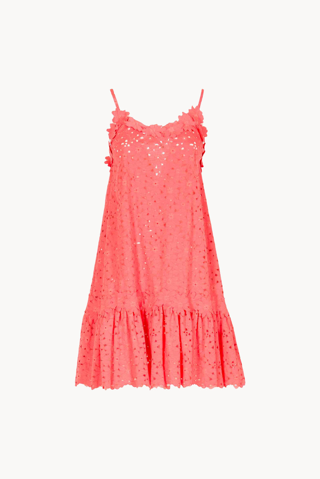 Floral Lace Mini Dress