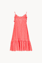 Floral Lace Mini Dress