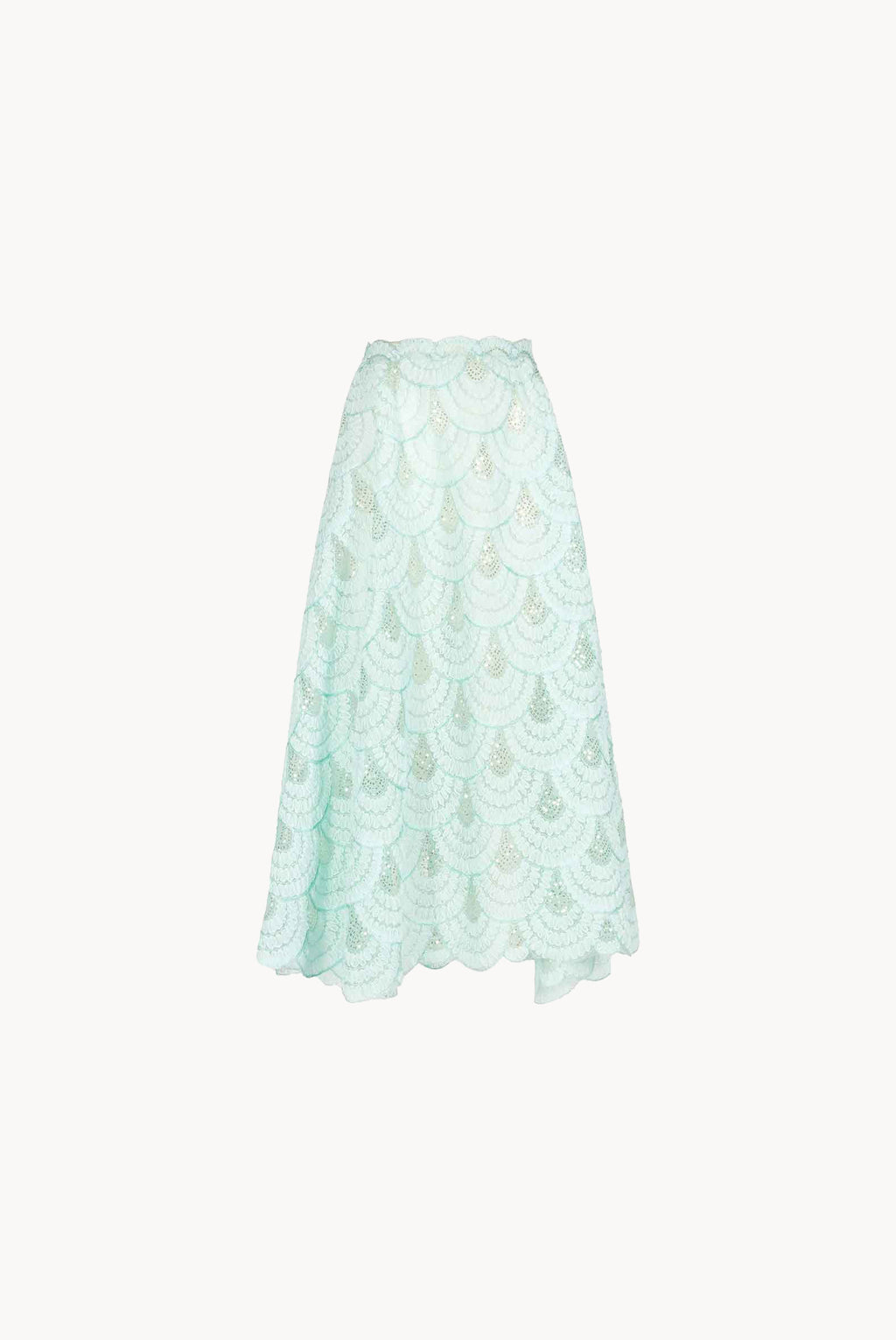 Gonna Svasata in Tulle con Paillettes