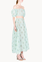 Gonna Svasata in Tulle con Paillettes