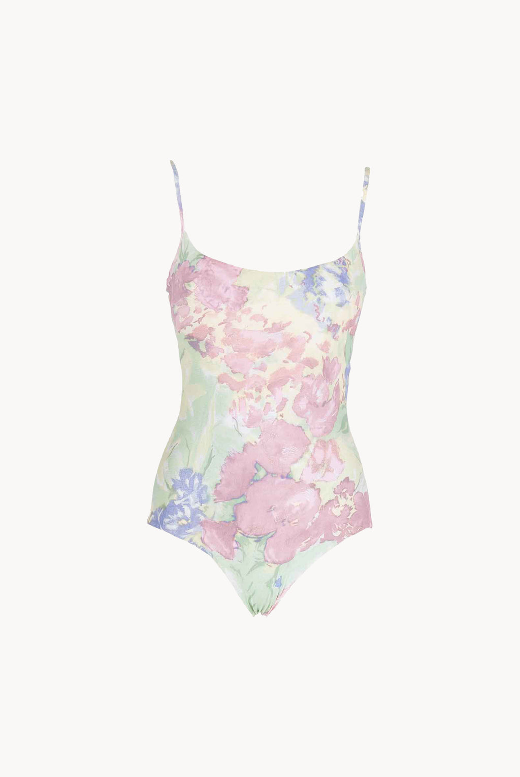 Costume Intero a Fiori Astratti