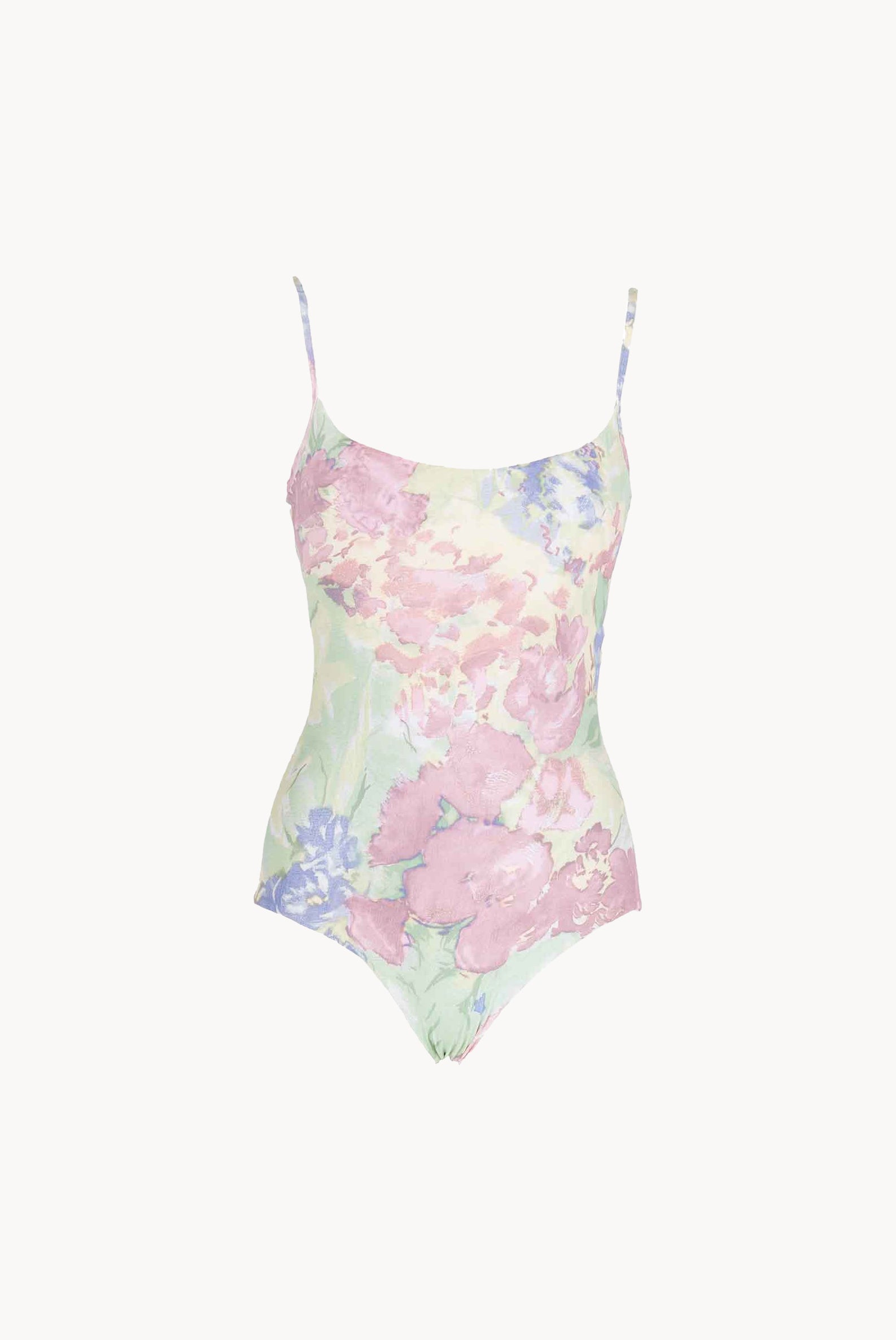 Costume Intero a Fiori Astratti