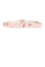 Cintura Rosa a Righe con Rose