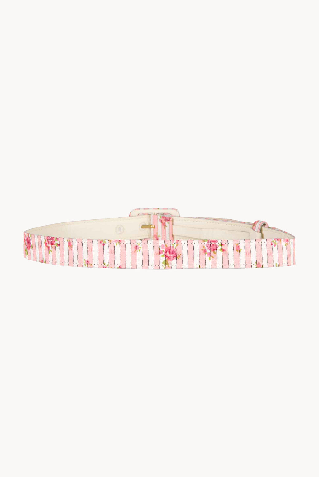 Cintura Rosa a Righe con Rose