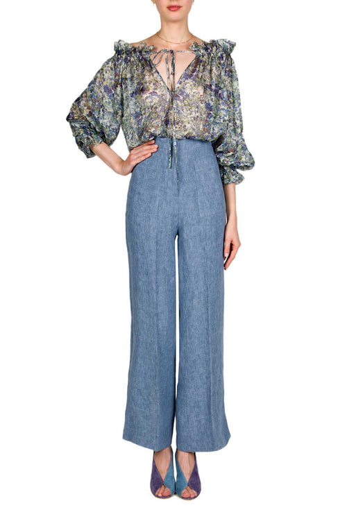 Chiffon Printed Blouse