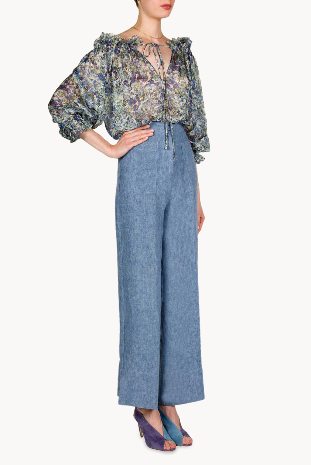 Chiffon Printed Blouse