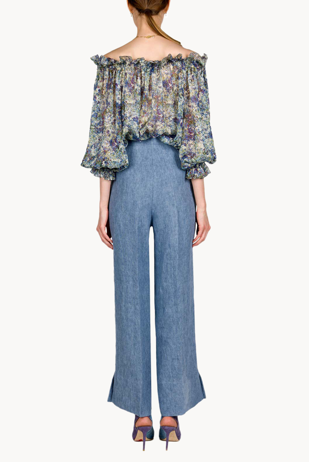 Chiffon Printed Blouse