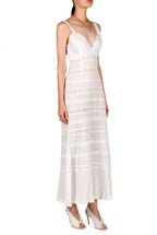 Vestito da spiaggia bianco in cotone