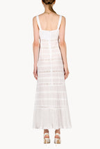 White Cotton Beach Dress