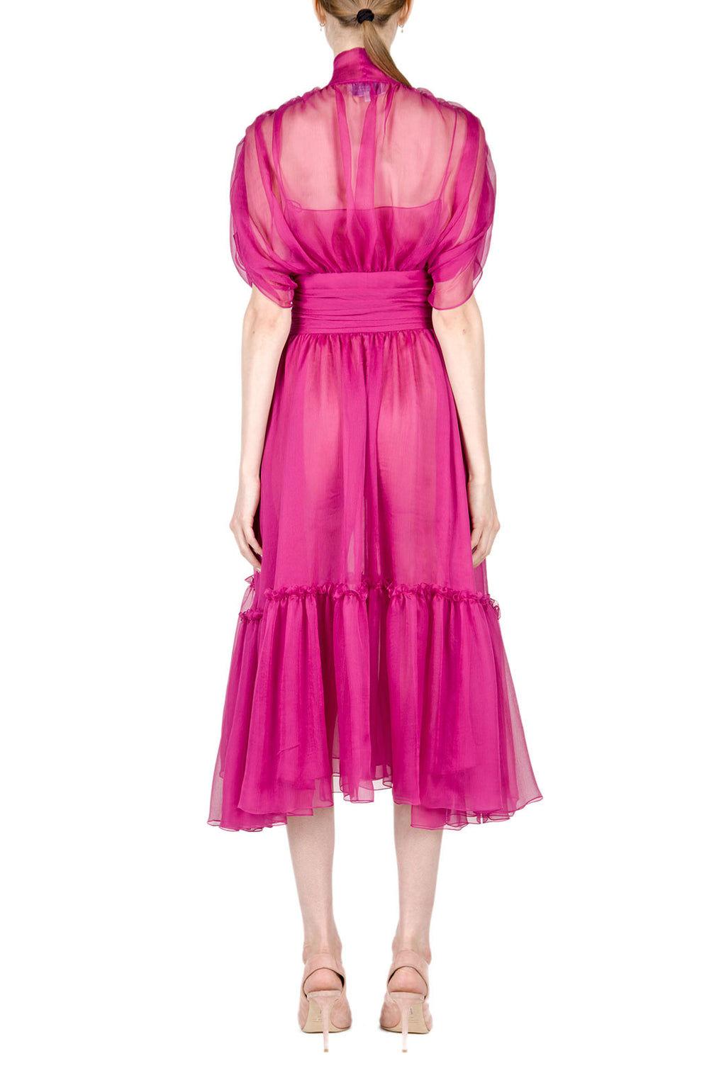 Chiffon Charlotte Midi Dress