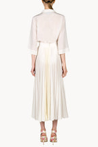 Patch Pocket Embellished Crepe Top