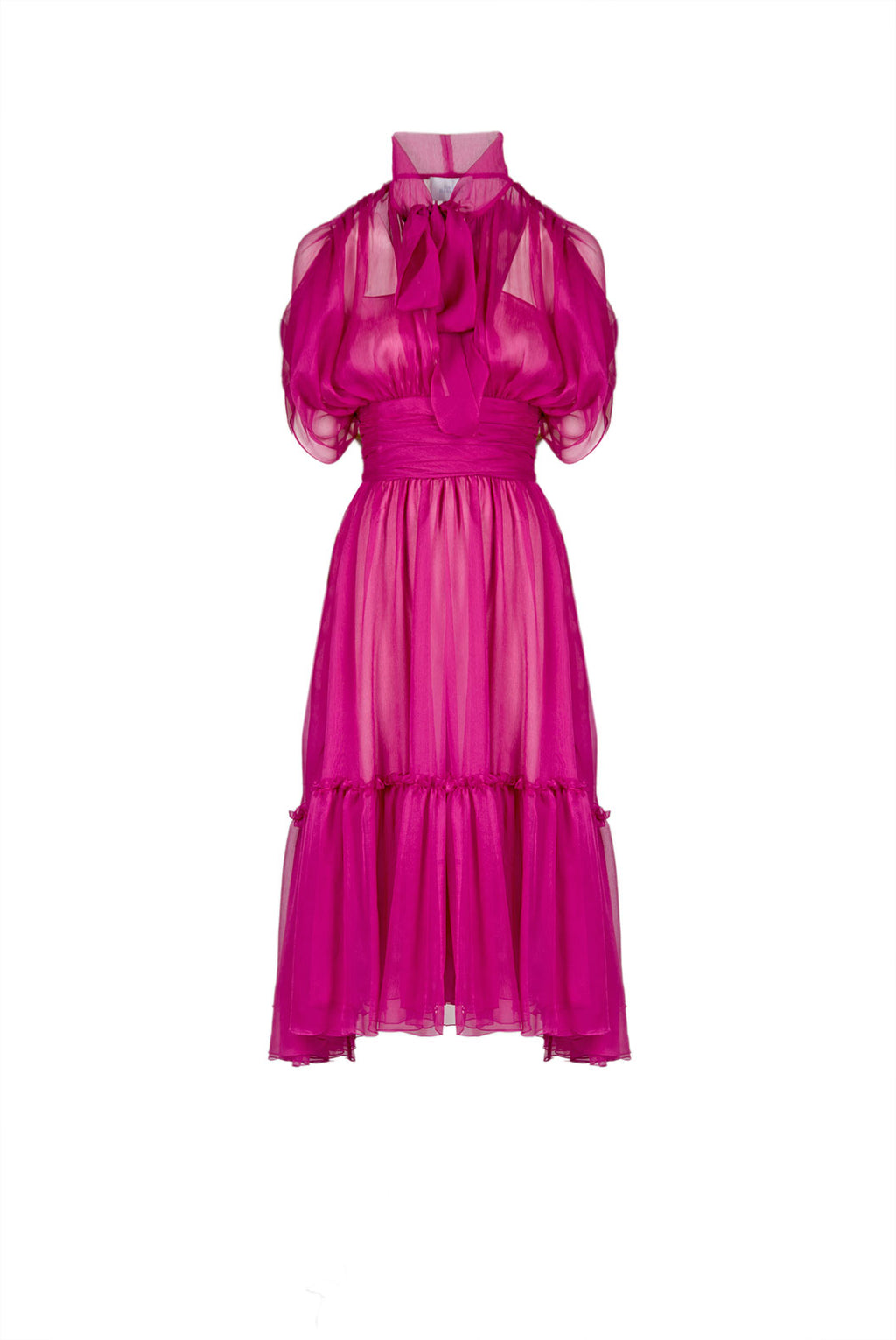 Chiffon Charlotte Midi Dress