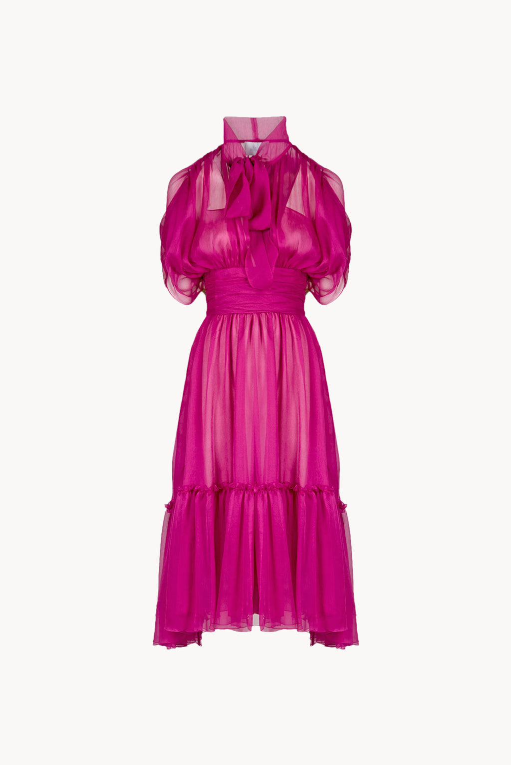Chiffon Charlotte Midi Dress