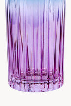 Set di due bicchieri tumbler grandi sfumatura viola a blu