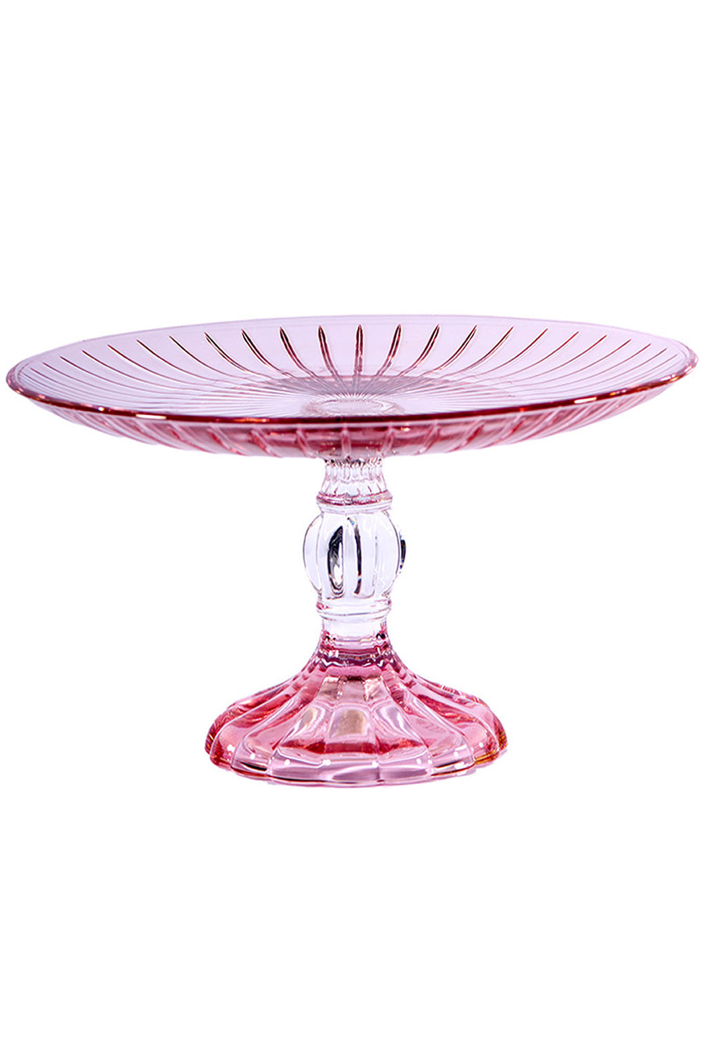 Alzata per dolci rosa