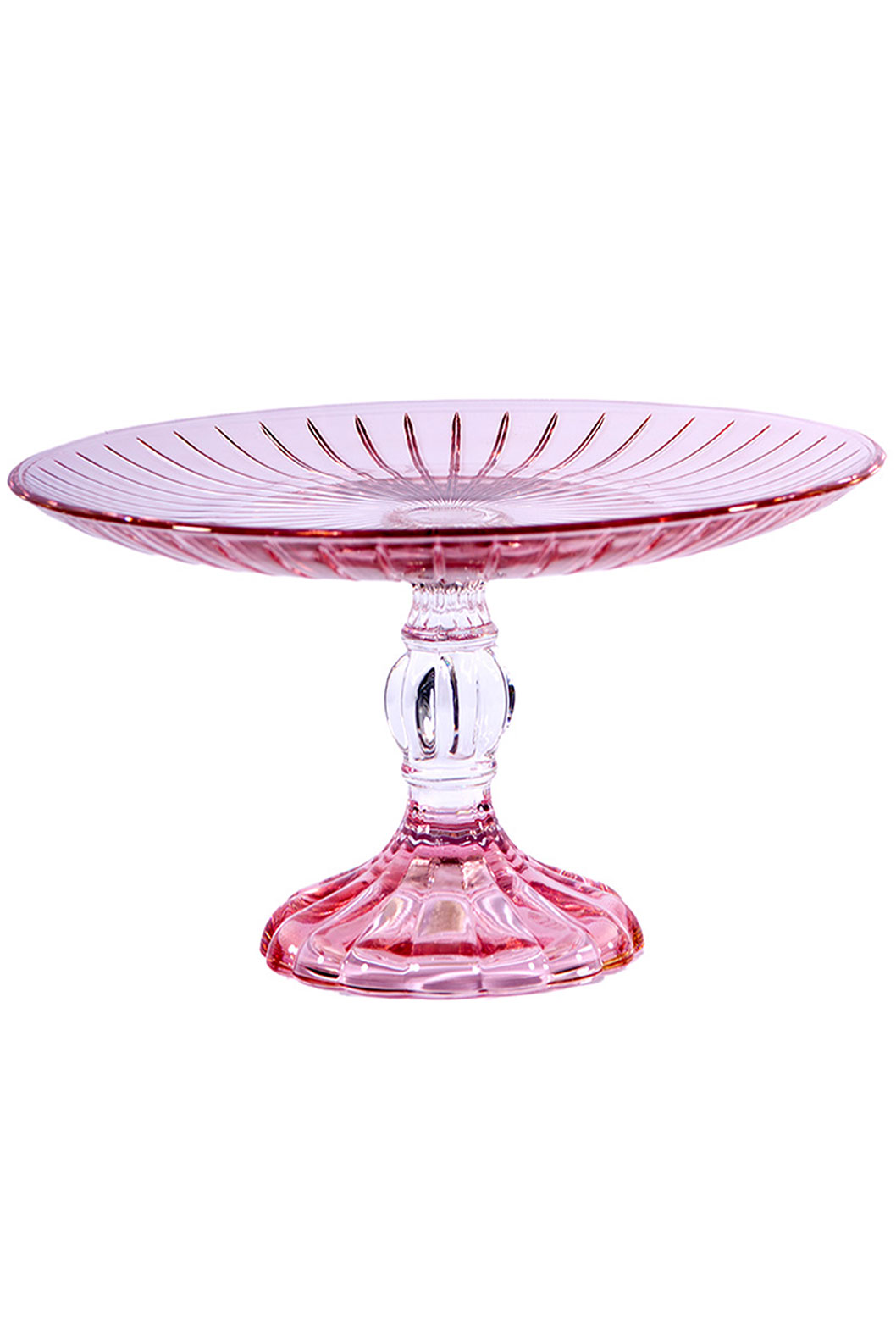 Alzata per dolci rosa
