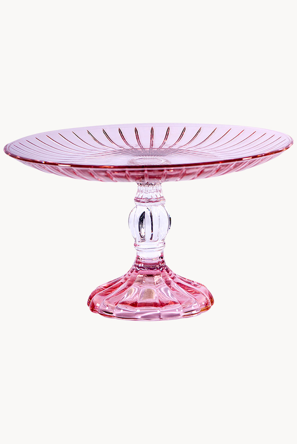 Alzata per dolci rosa