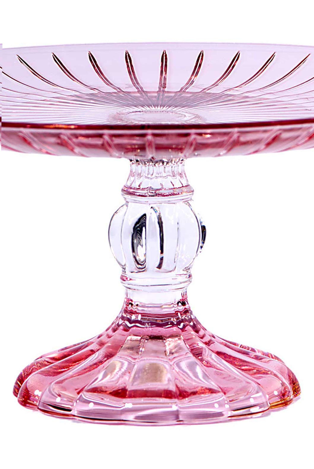 Alzata per dolci rosa