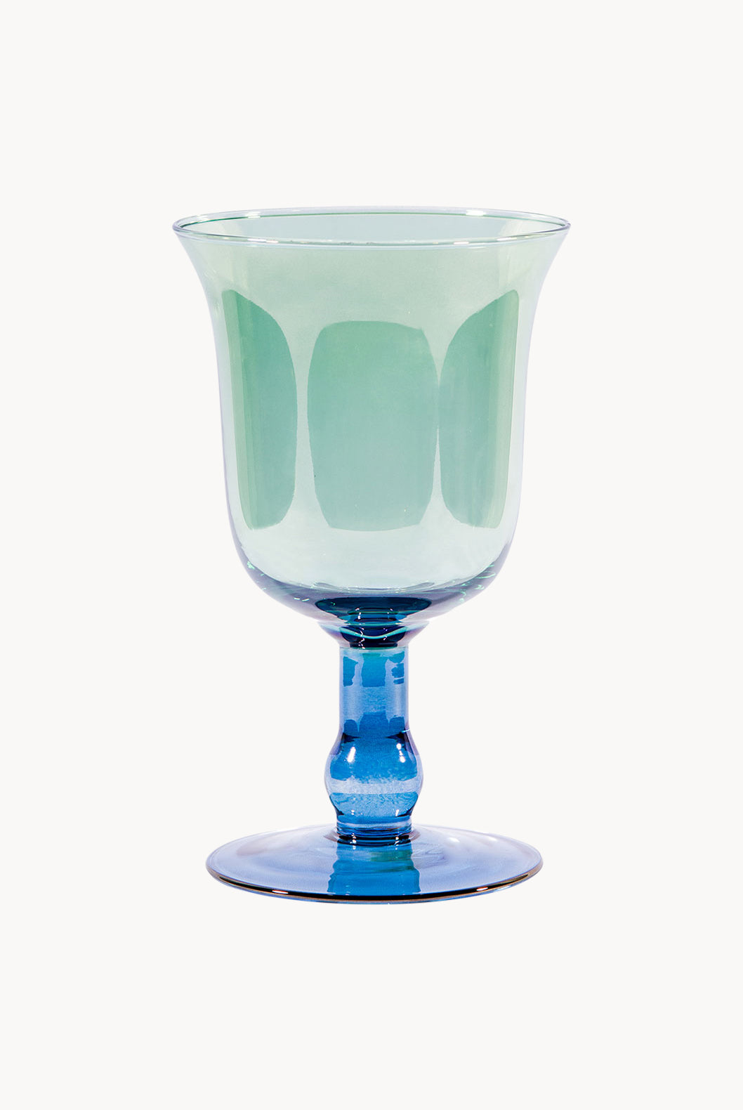 Piccolo Vaso Candela da Blu a Verde