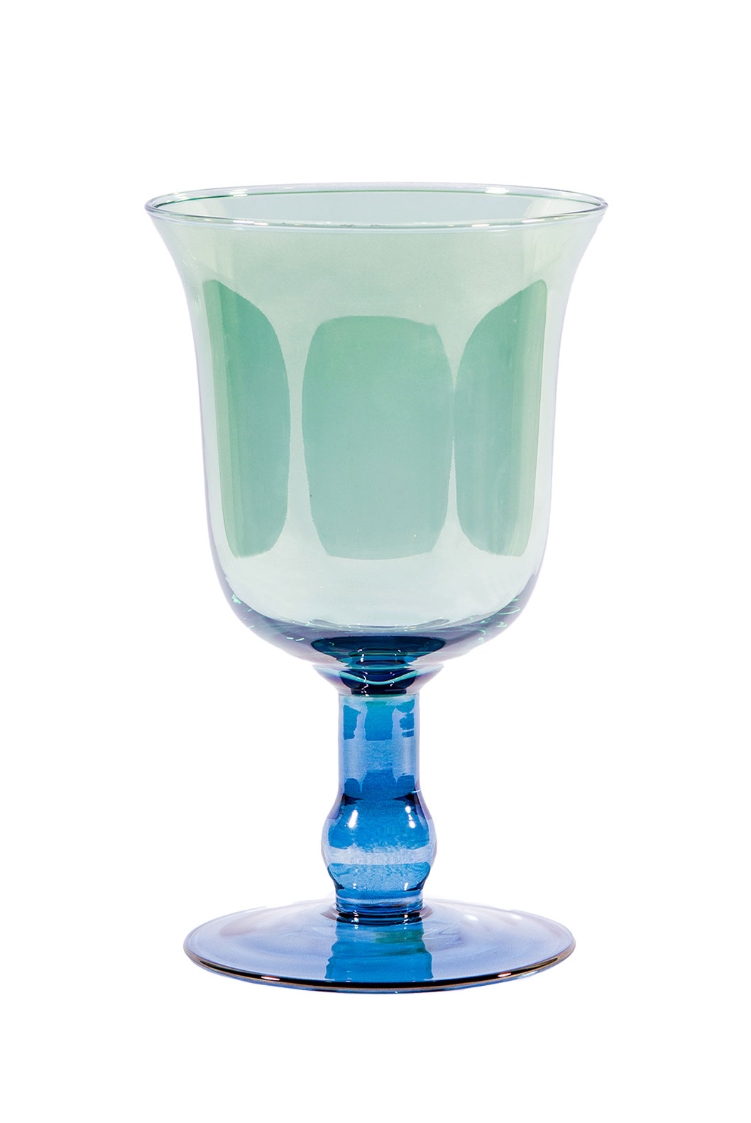Vaso Candela Medio da Blu a Verde