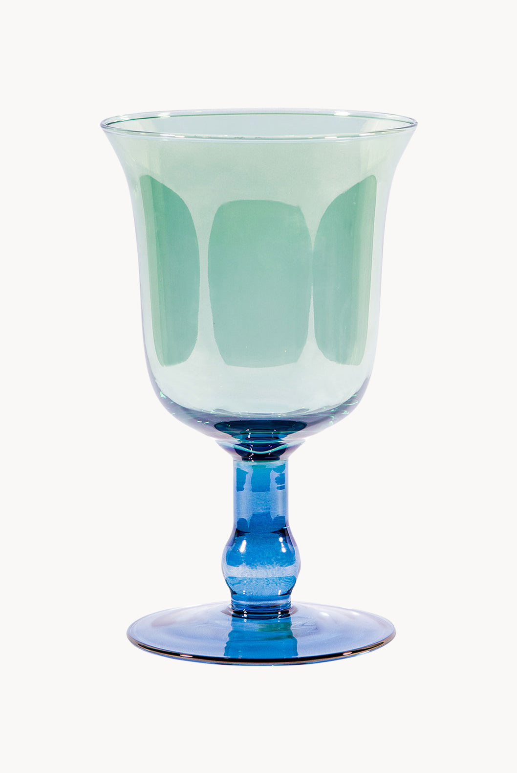 Vaso Candela Medio da Blu a Verde