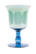 Vaso Candela Grande da Blu a Verde