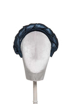 Fascia per capelli intrecciata in lurex
