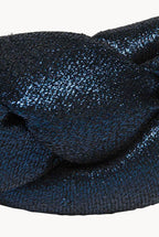 Fascia per capelli intrecciata in lurex