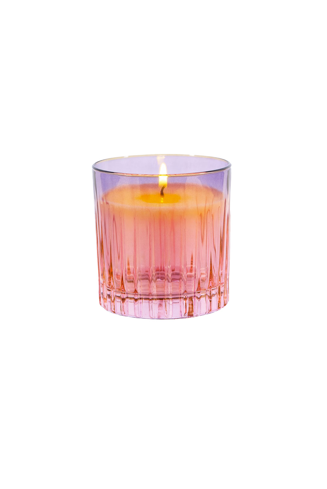 Scented Candle Shade Pink To Purple