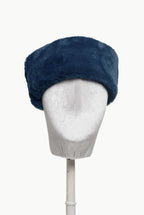 Blue Faux Fur Hairband