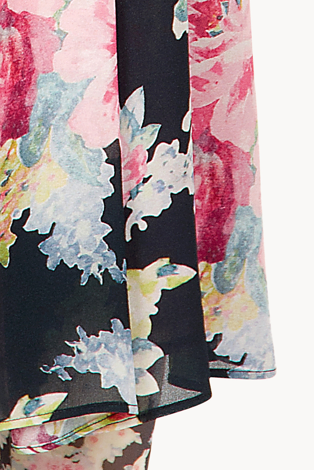 Floral crepe Skirt
