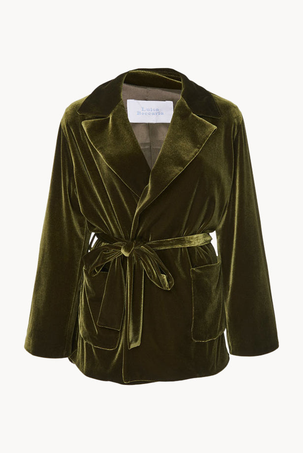 Velvet Robe Jacket
