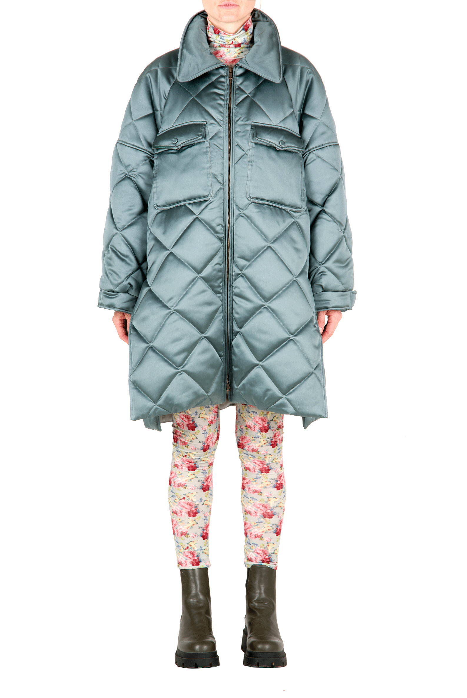 Cappotto trapuntato