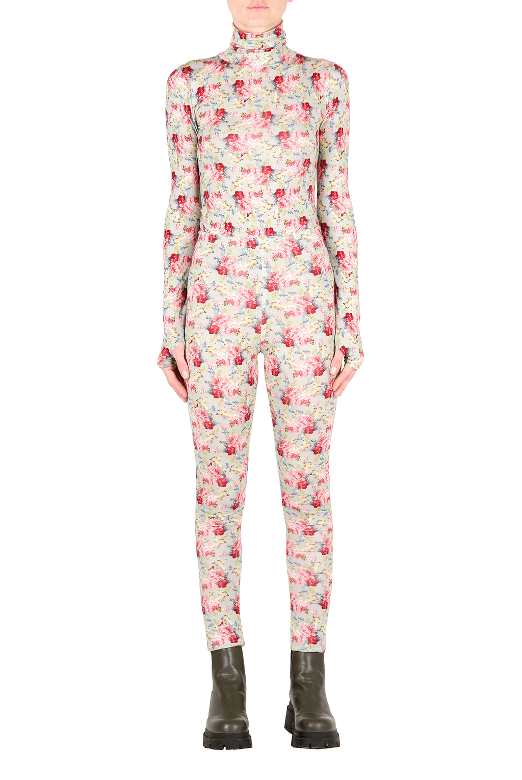 Leggings floreali