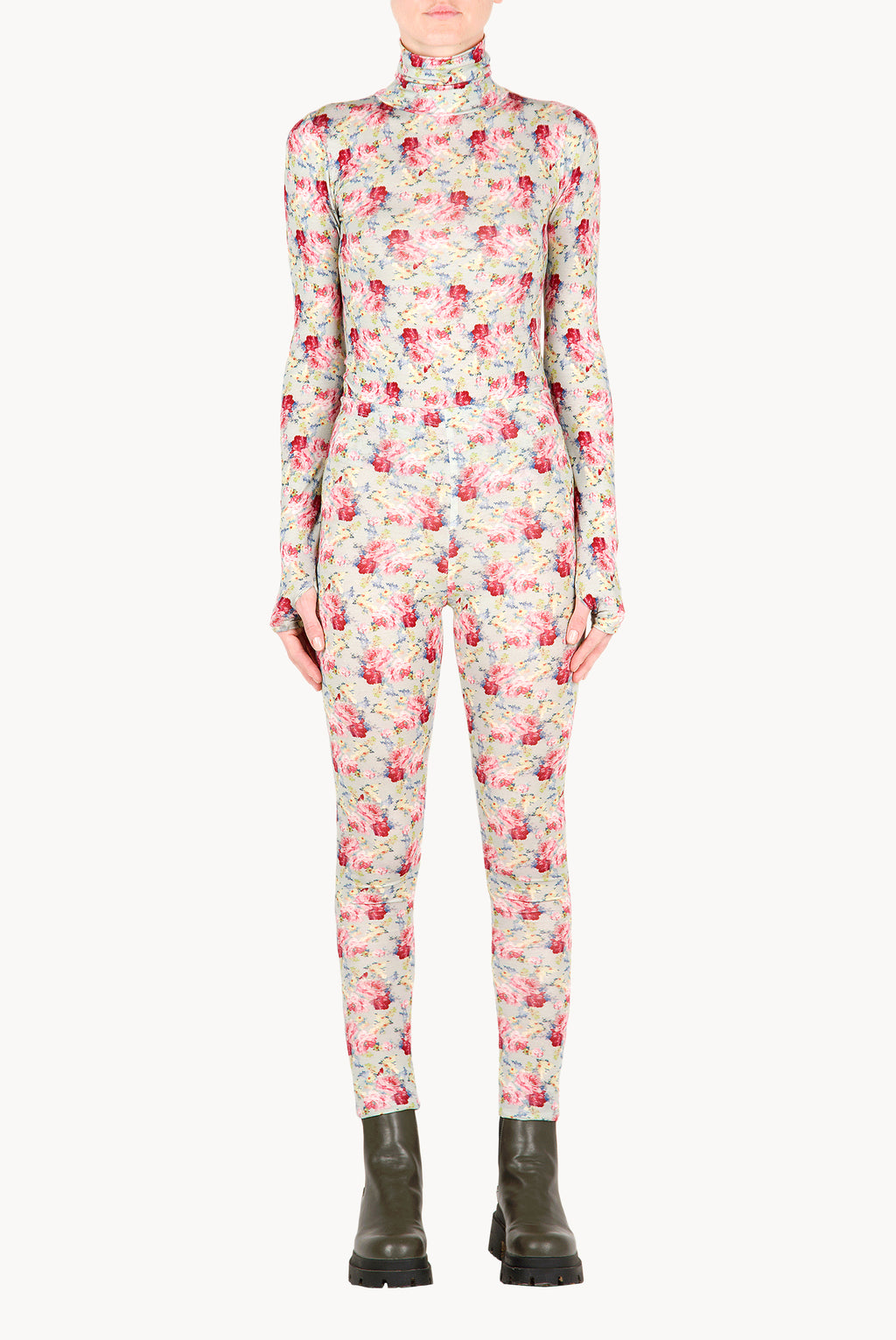 Leggings floreali